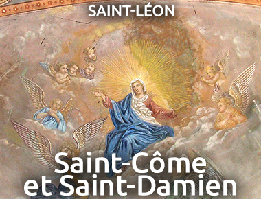 Église Saint-Côme et Saint-Damien - SAINT LEON
