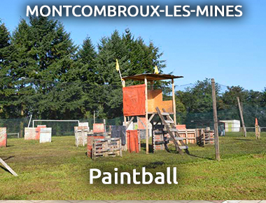 Paintball à Montcombroux-les-Mines