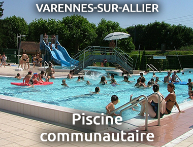 Piscine communautaire à Varennes sur Allier